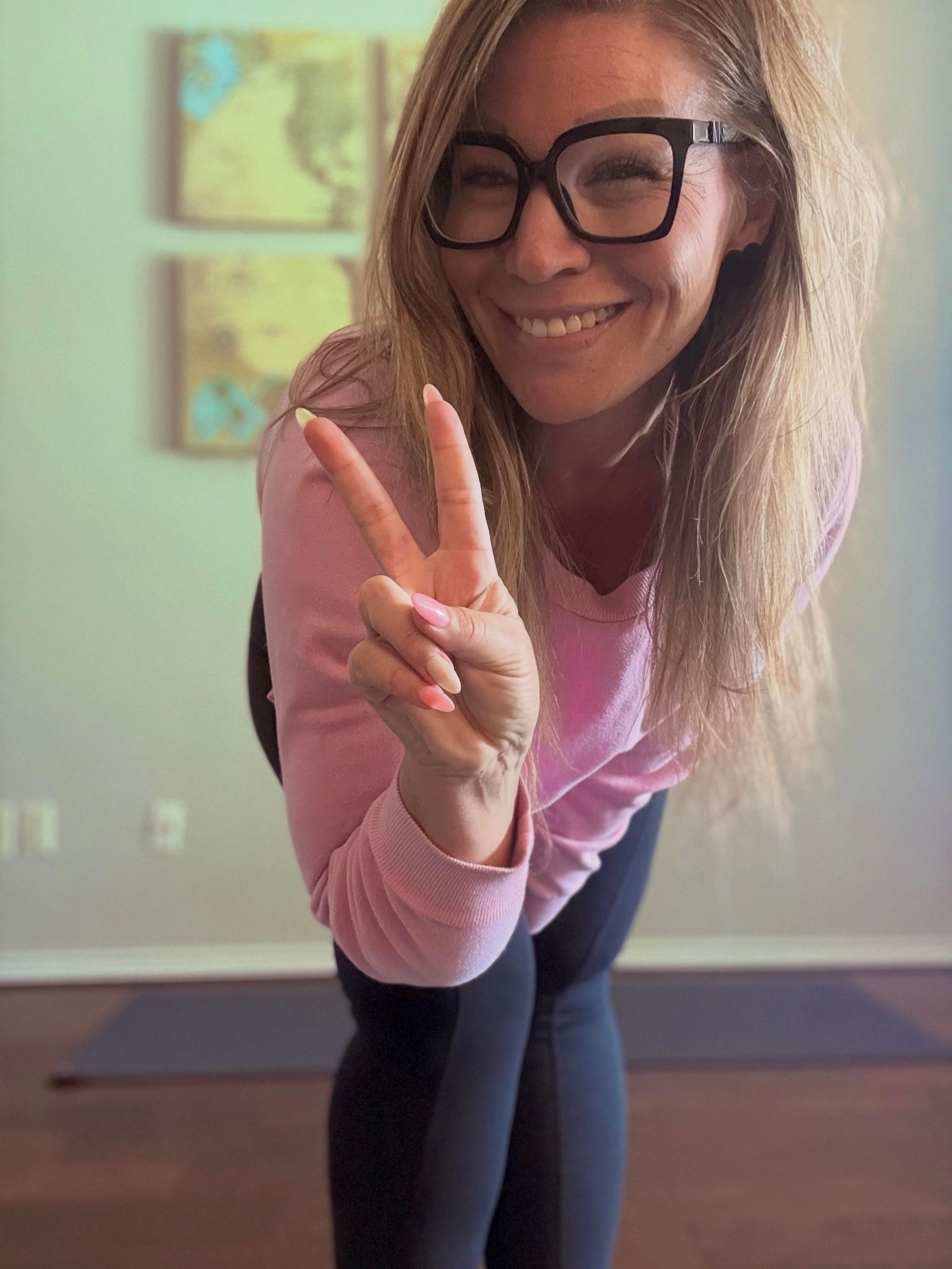 Nicole Collins, Blue Anjou yoga teacher