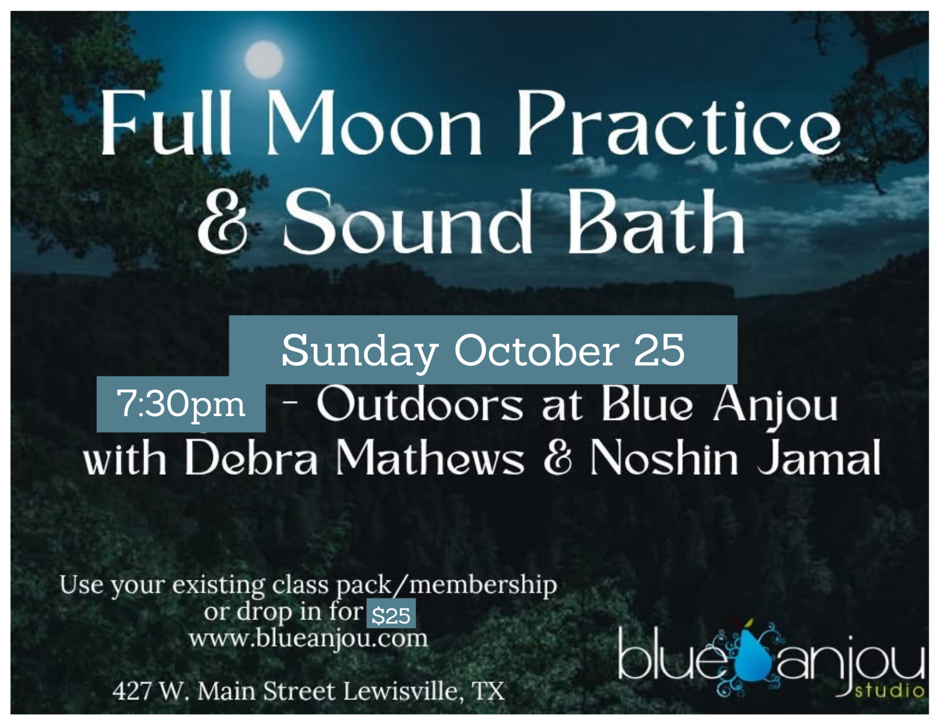 Full Moon Practice & Sound Bath