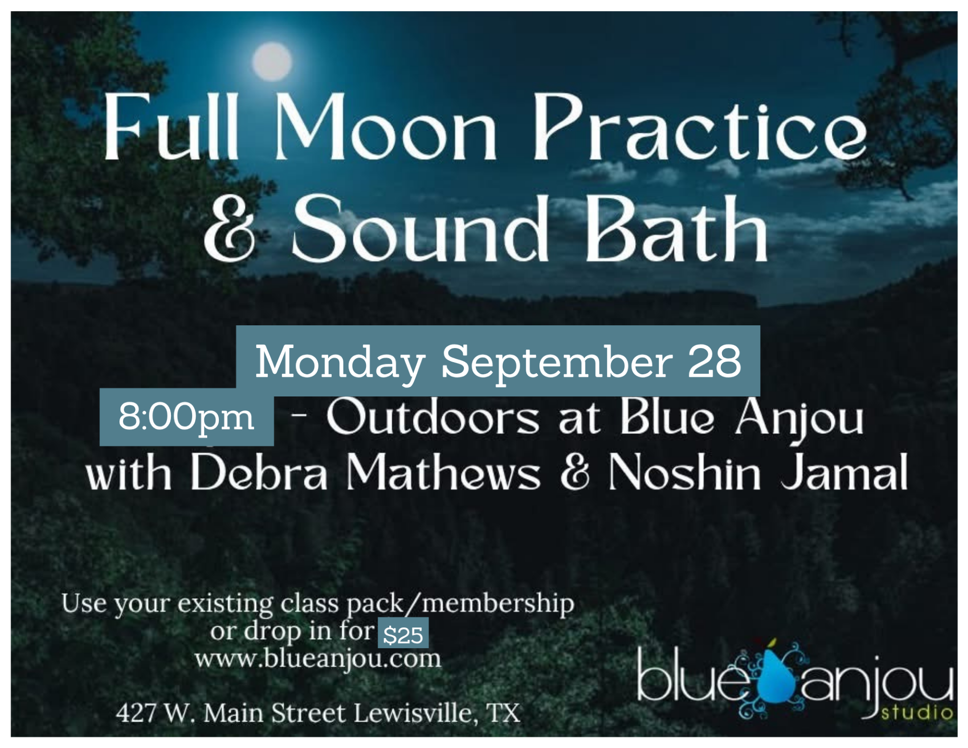 Full Moon Practice & Sound Bath