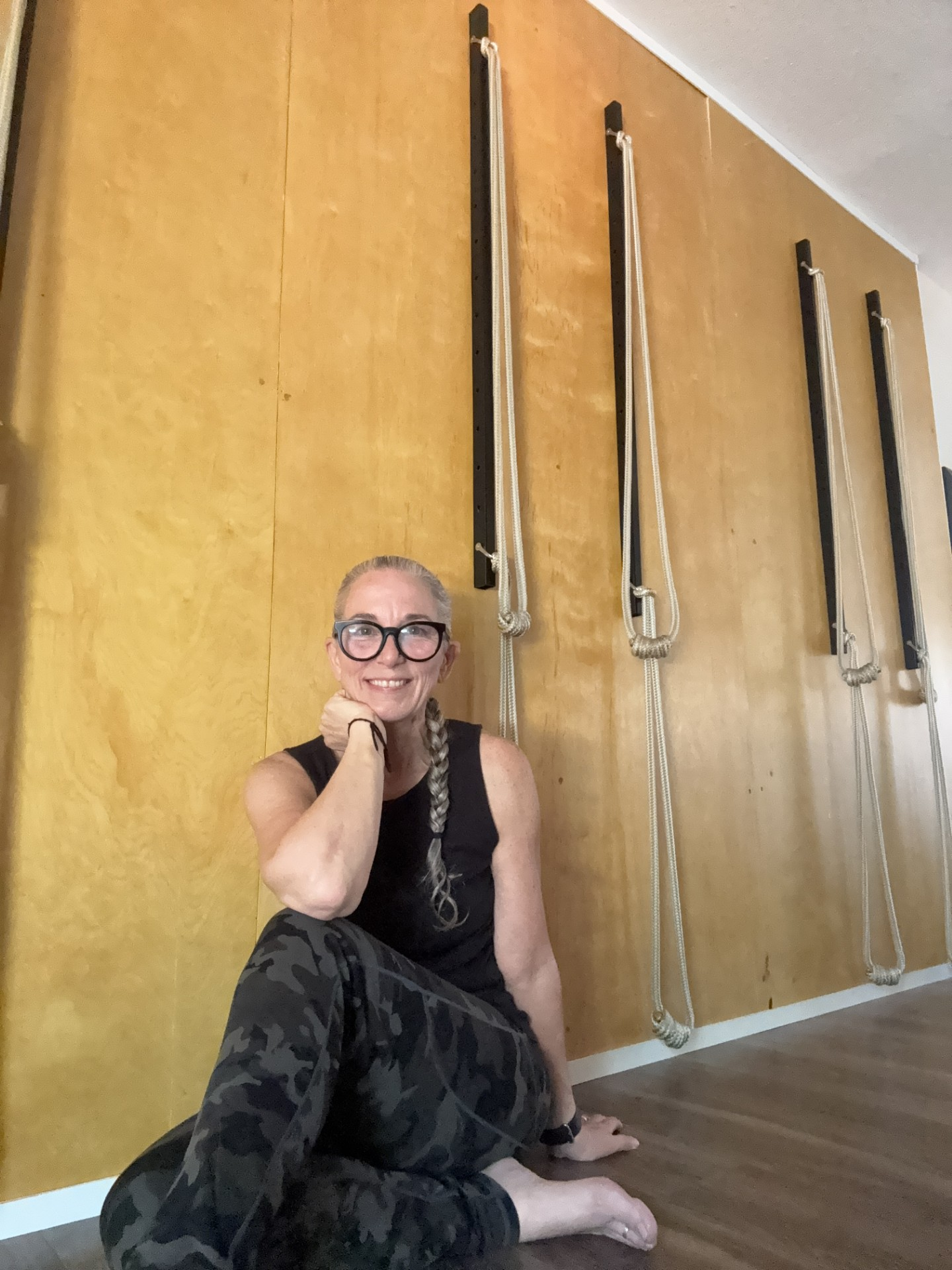 Karon Sartore (K), Blue Anjou yoga teacher